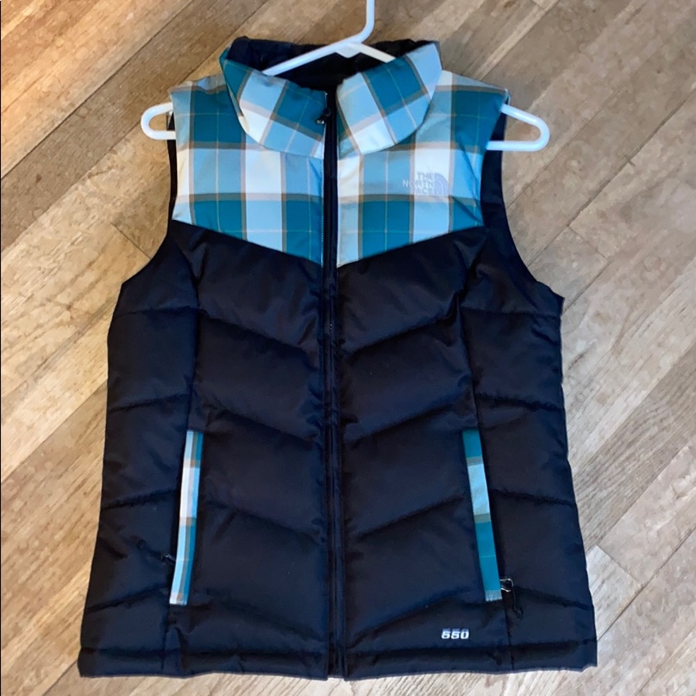 The North Face 550 down Vest size XS